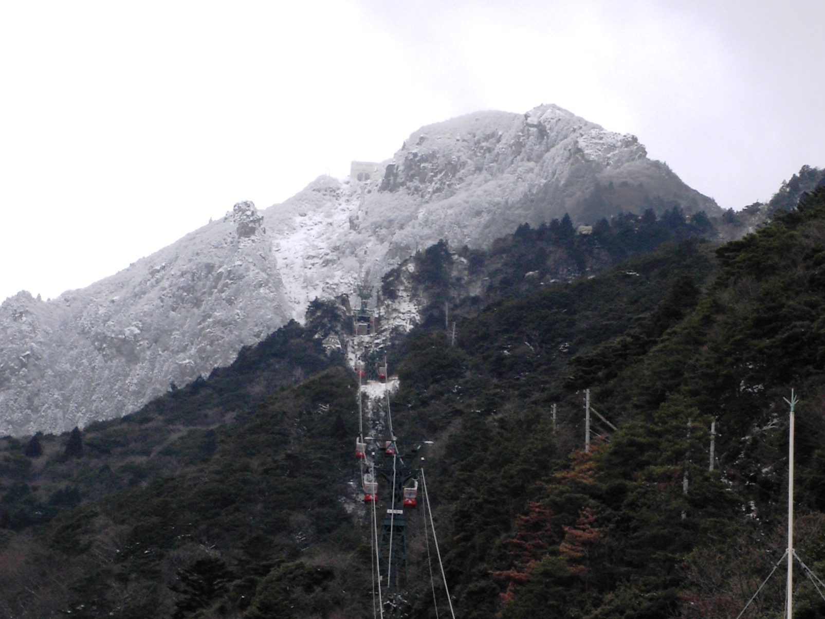 Older view of Mount Gozaisho mountain scenery, not the new October 2026 FURURU observation terrace